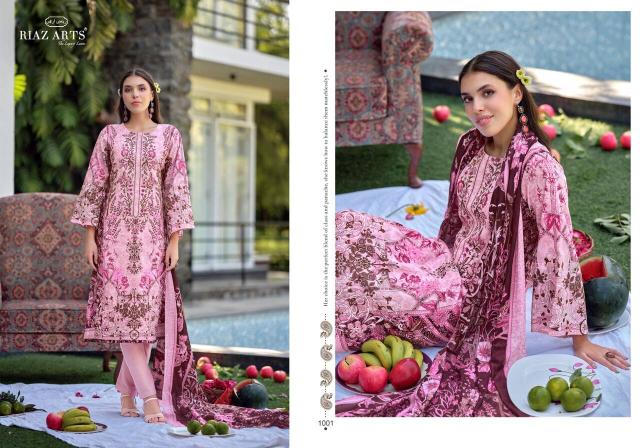 Riaz arts musafir vol-44 wholesale dress material hyd facebook